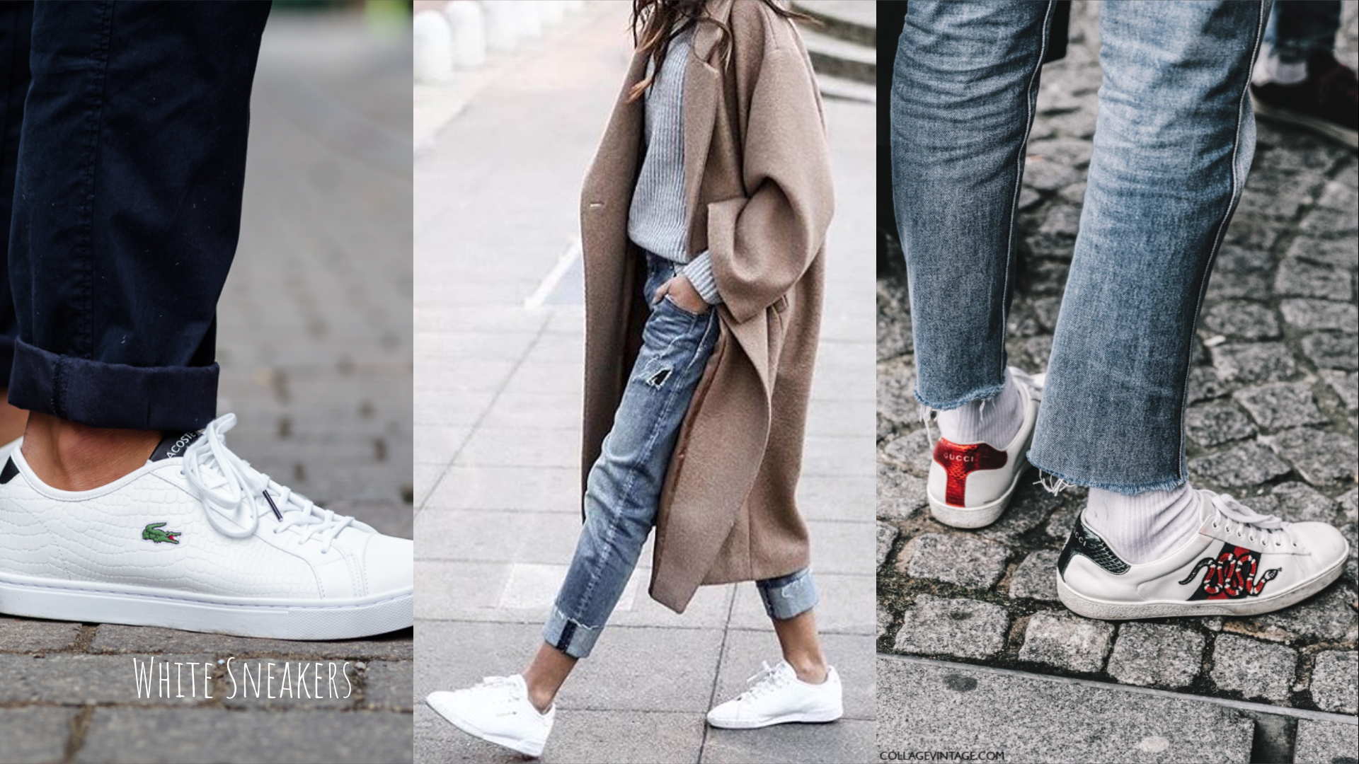  Our second pick is a fresh and clean white sneaker. Add a white hot pop to any outfit with these athleisure kicks. Pair them with your brightest white socks, or no-show ankle socks for a cool look.  
