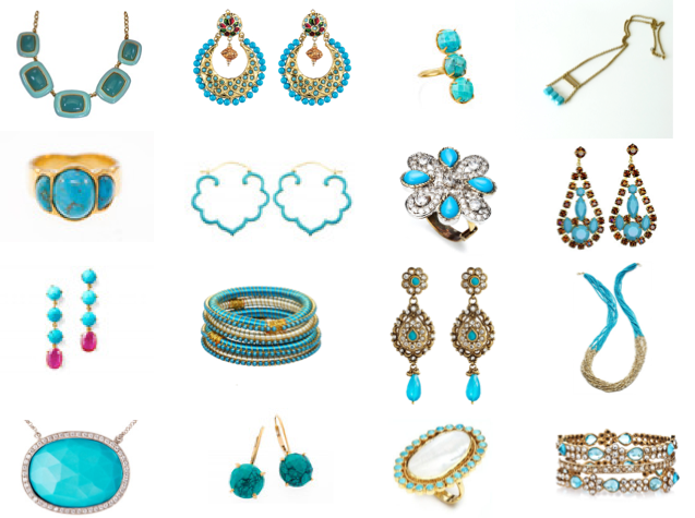 labor day turquoise accessories