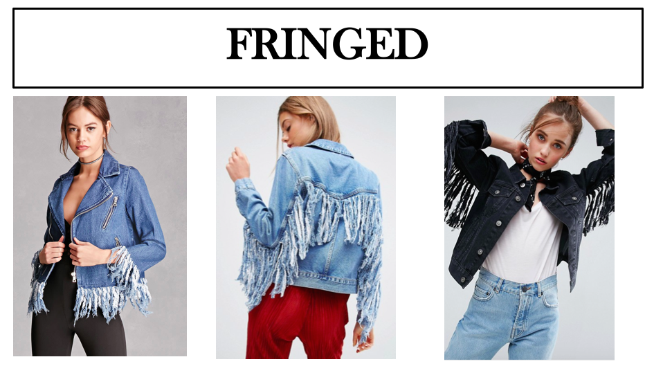 fringed denim jackets