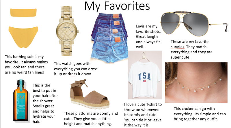 Summer Intern Kailey’s Favorites Picks For The End of Summer