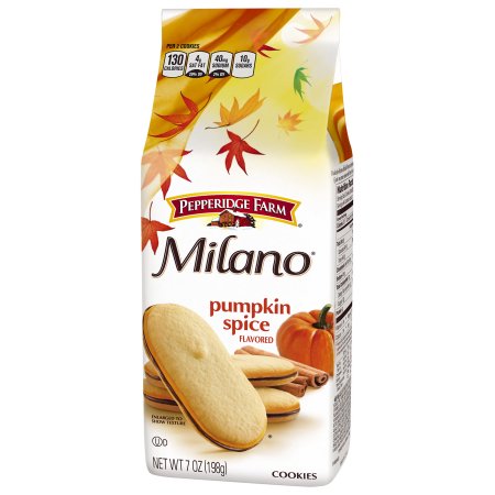 milano chocolate and pumpkin flavor