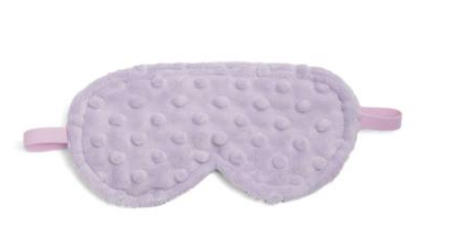lilac dot sleep mask