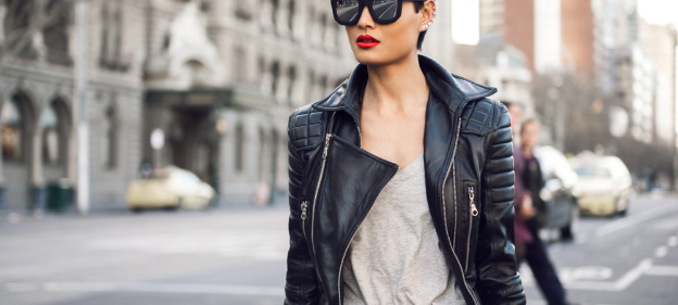 the leather jacket - apparel